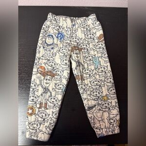 Disney Pixar Toy Story Toddler Pants 3T Buzz Woody Aliens